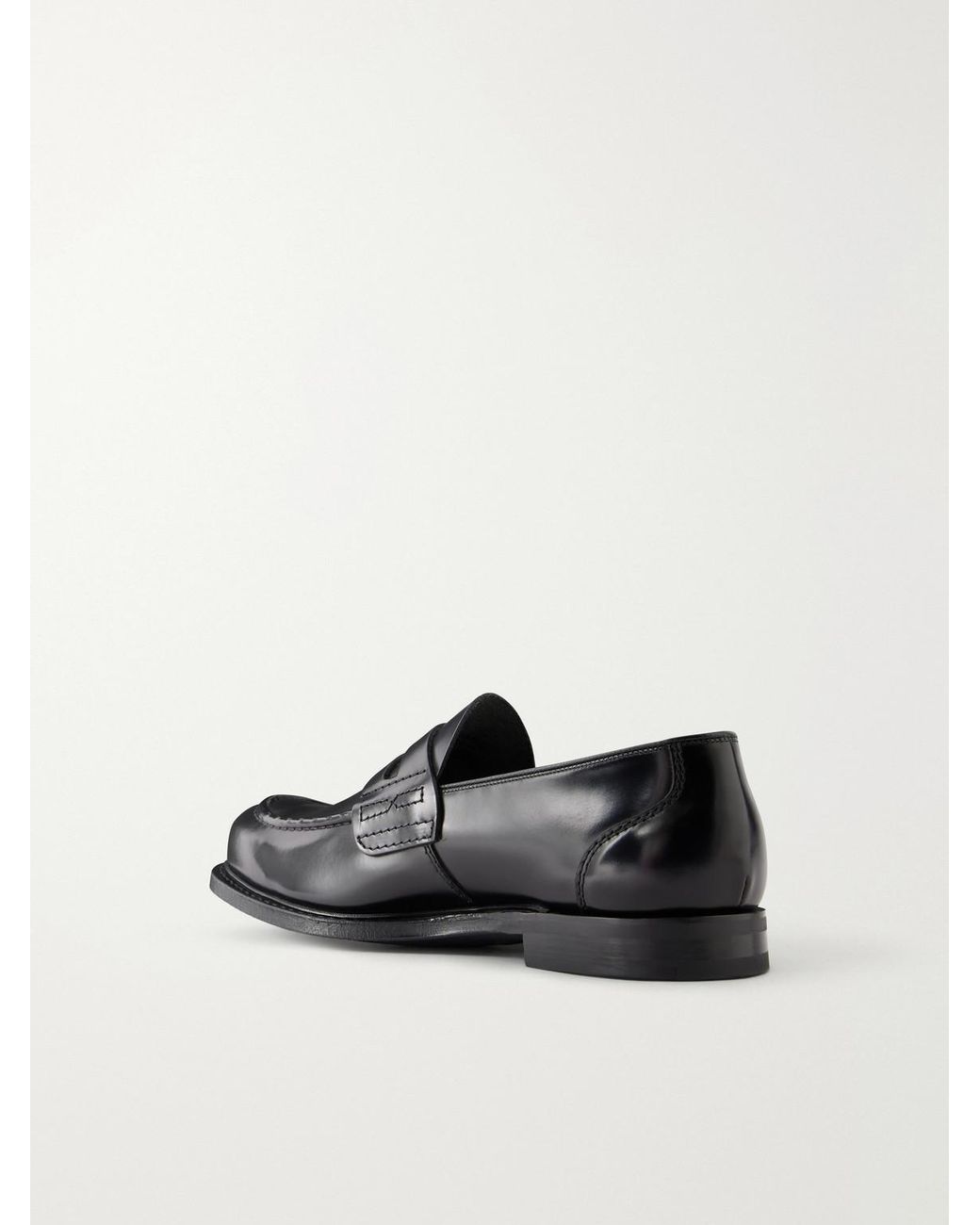 Church's Black Farsley Leather Penny Loafers for men