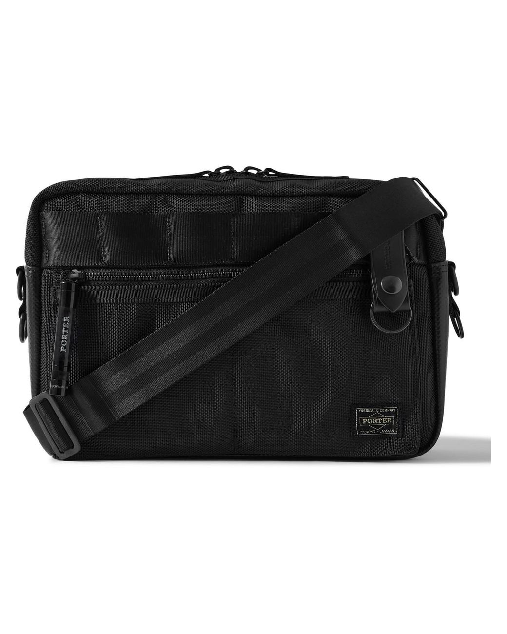 Porter-Yoshida and Co Heat Rubber-Trimmed Nylon Messenger