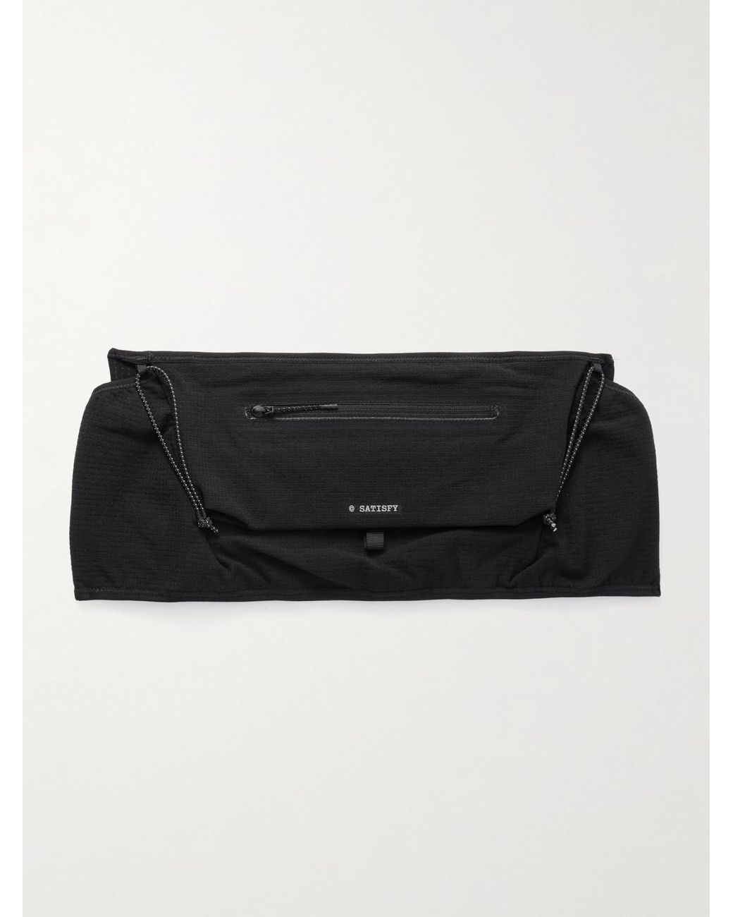 Satisfy Black Justice Dyneema Running Belt for men