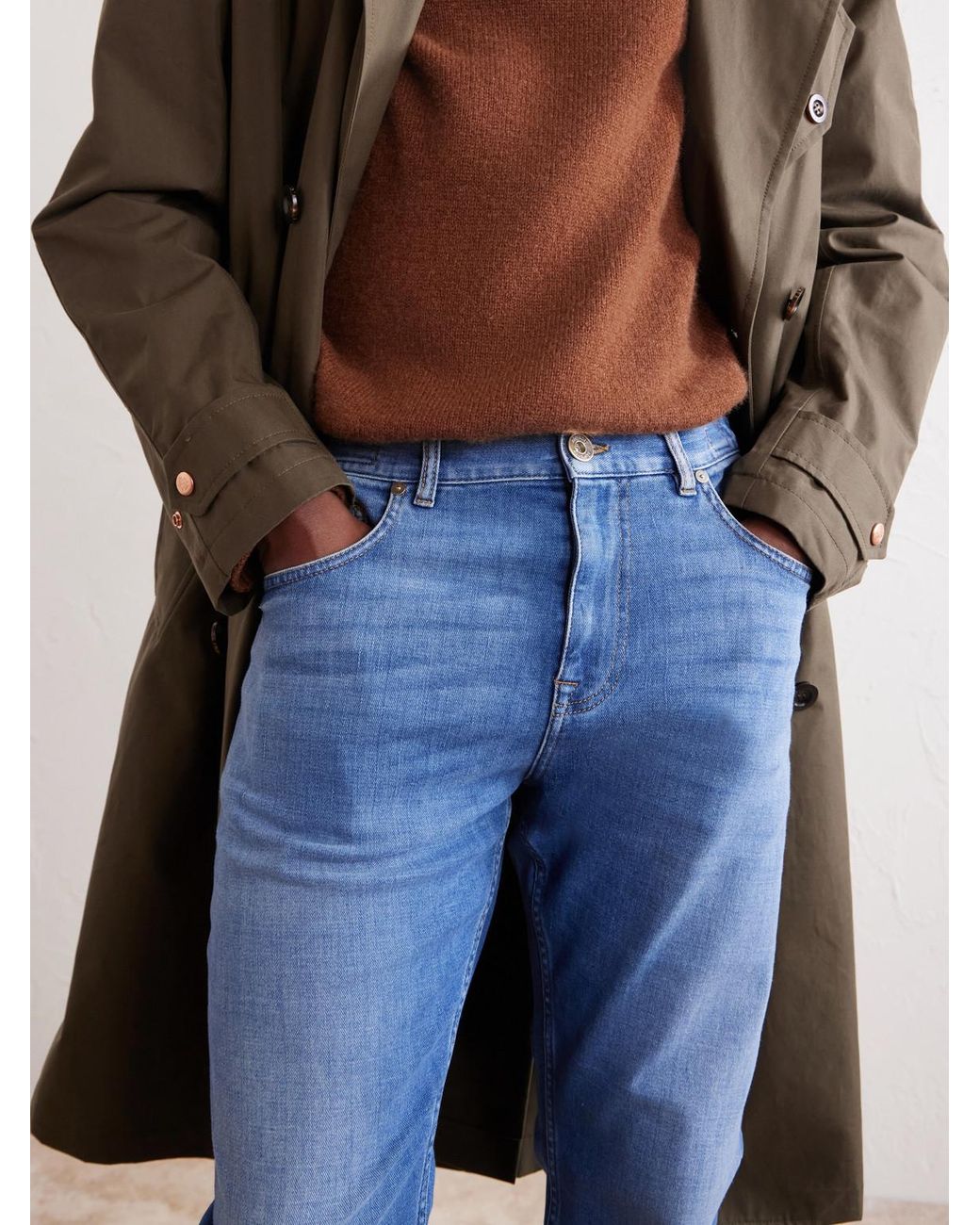 Eleventy Blue Slim-Fit Jeans for men