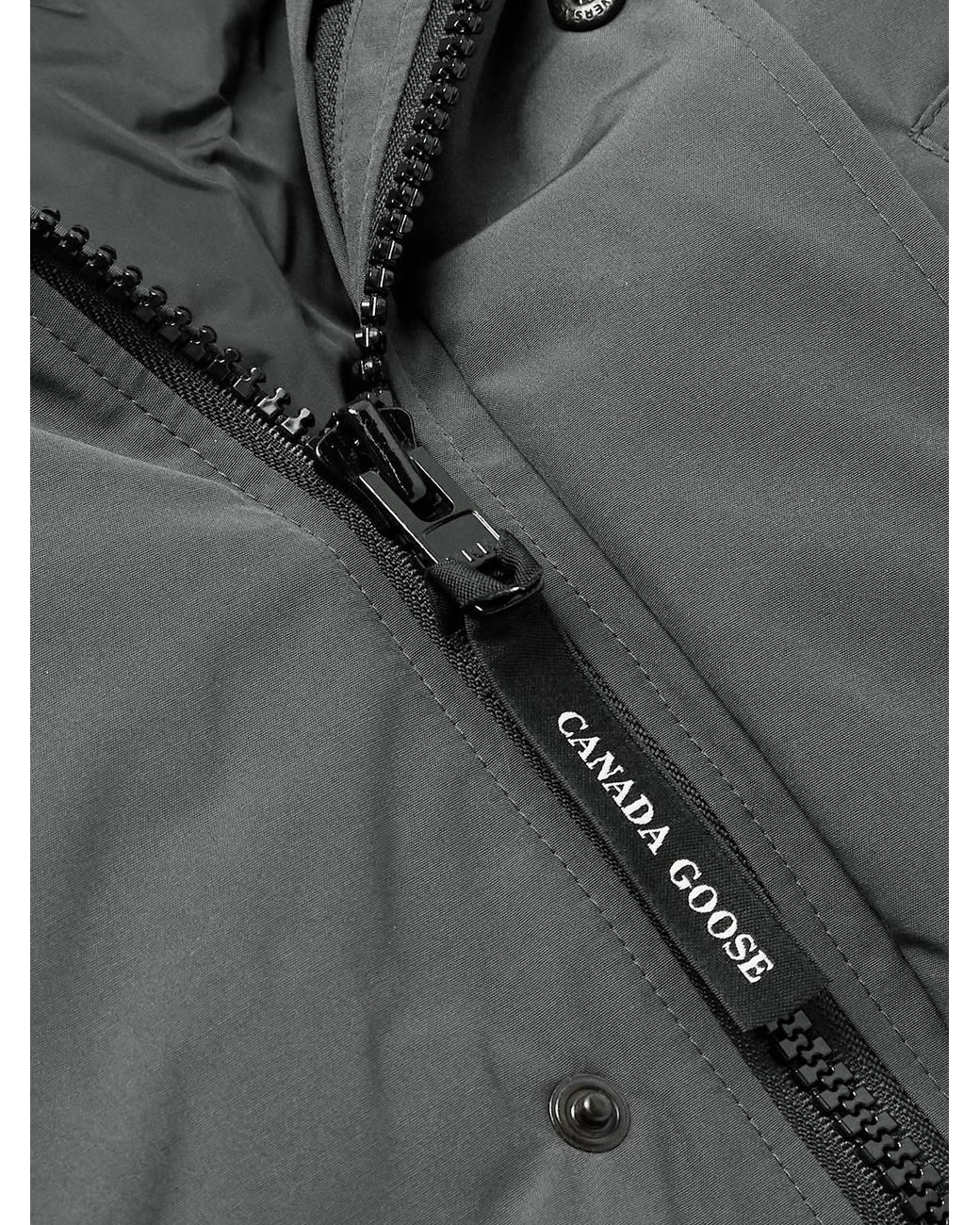 Canada Goose Gray Langford Cordura®-trimmed Arctic Tech® Hooded Down Parka for men