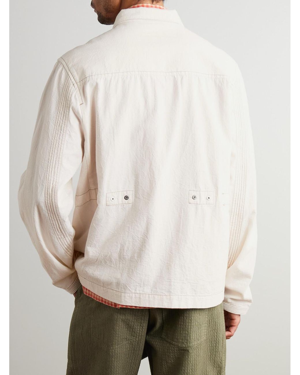 Folk Natural Anniversary Cotton-twill Jacket for men