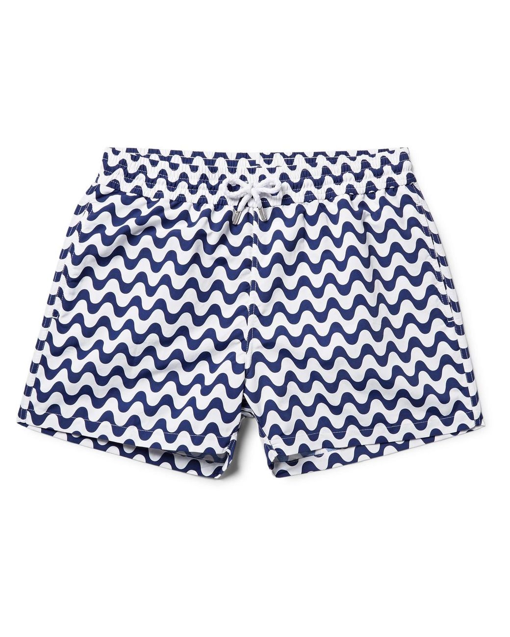 Short de bain ajusté Copacabana Frescobol Carioca pour homme en coloris Bleu Homme Vêtements Shorts Shorts casual 