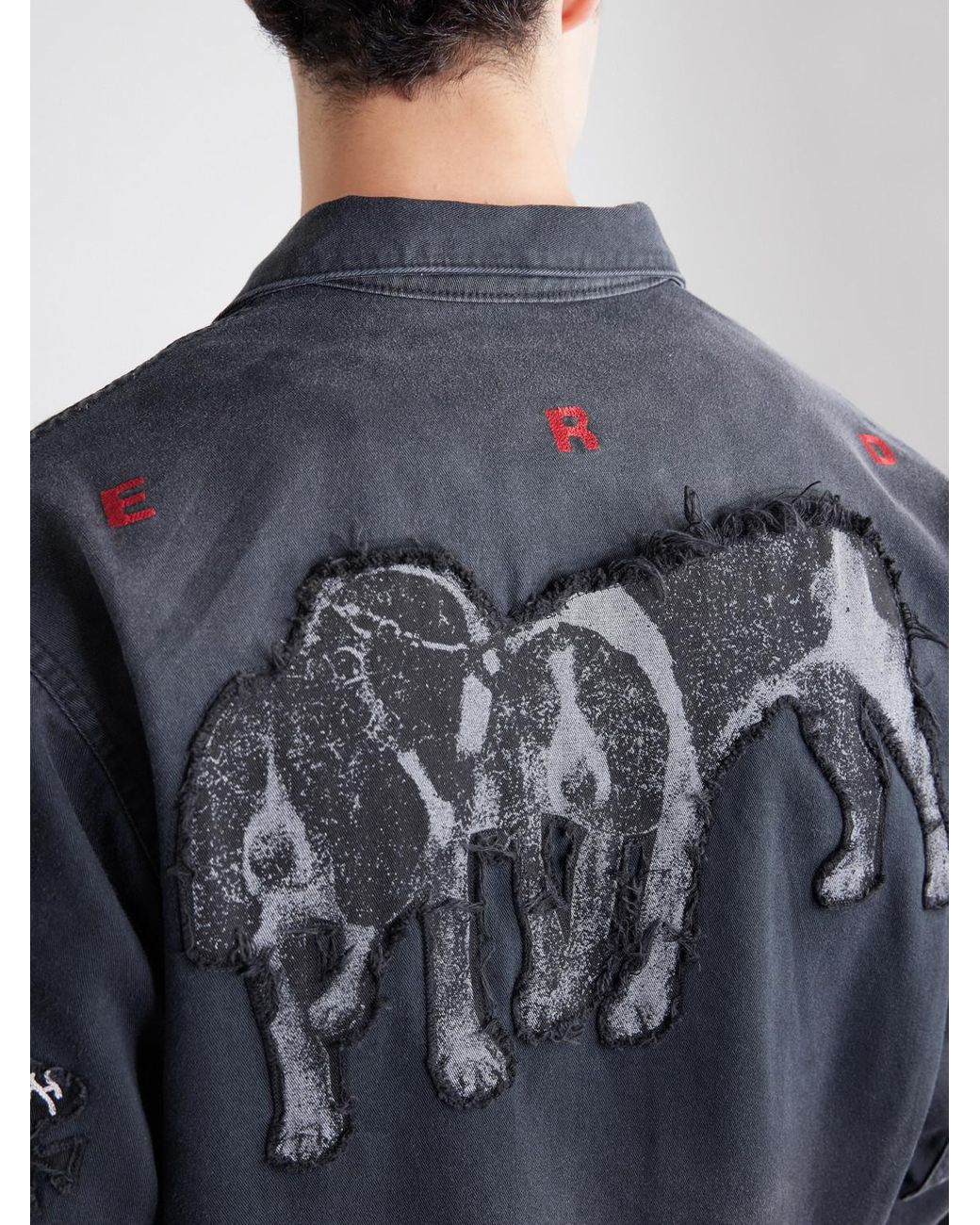 Enfants Riches Deprimes Blue Chiens De Chasse Denim Jacket for men