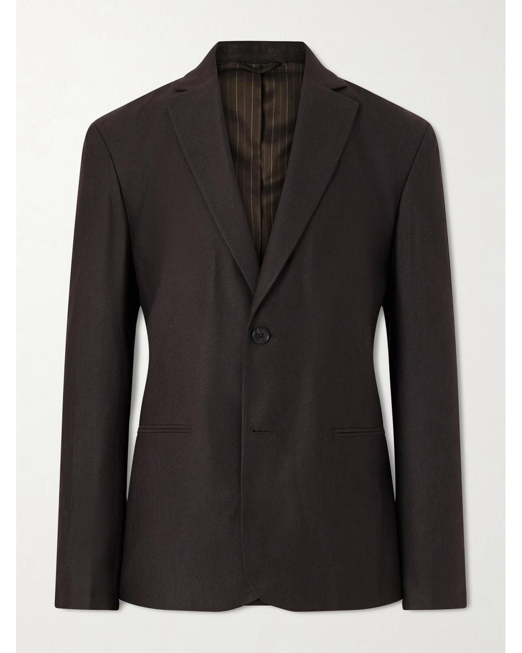 NN07 Black Timo 1808 Canvas Blazer for men