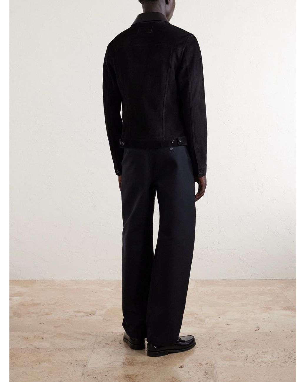 Givenchy Black Leather Jacket for men