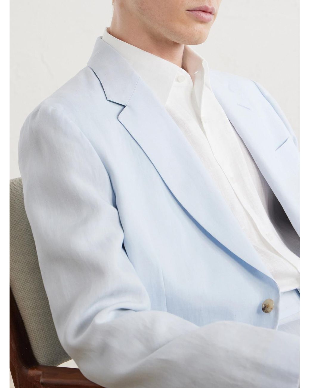 Paul Smith White Linen Suit Jacket for men