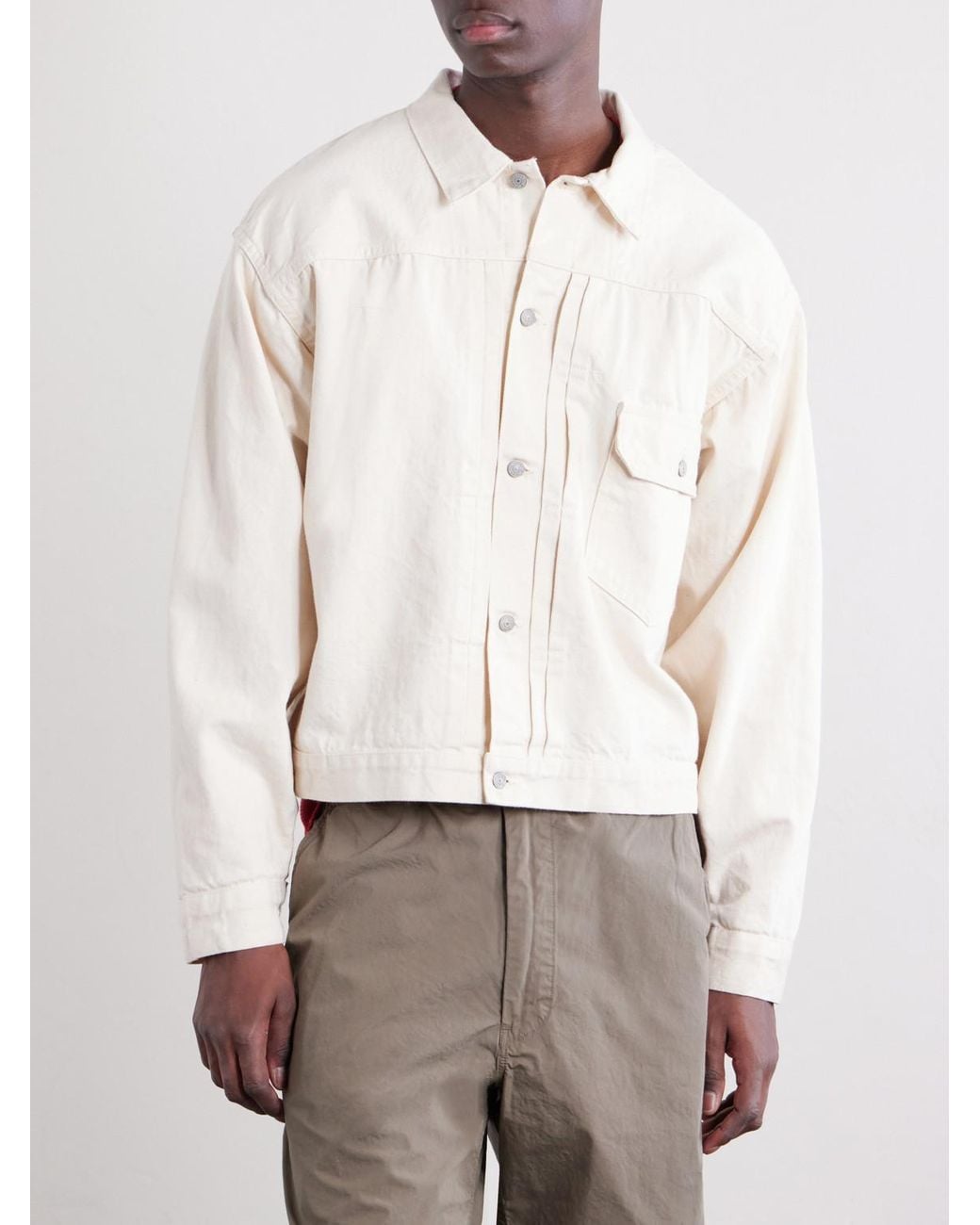 Orslow Natural Type1 40's Kinari Denim Jacket for men