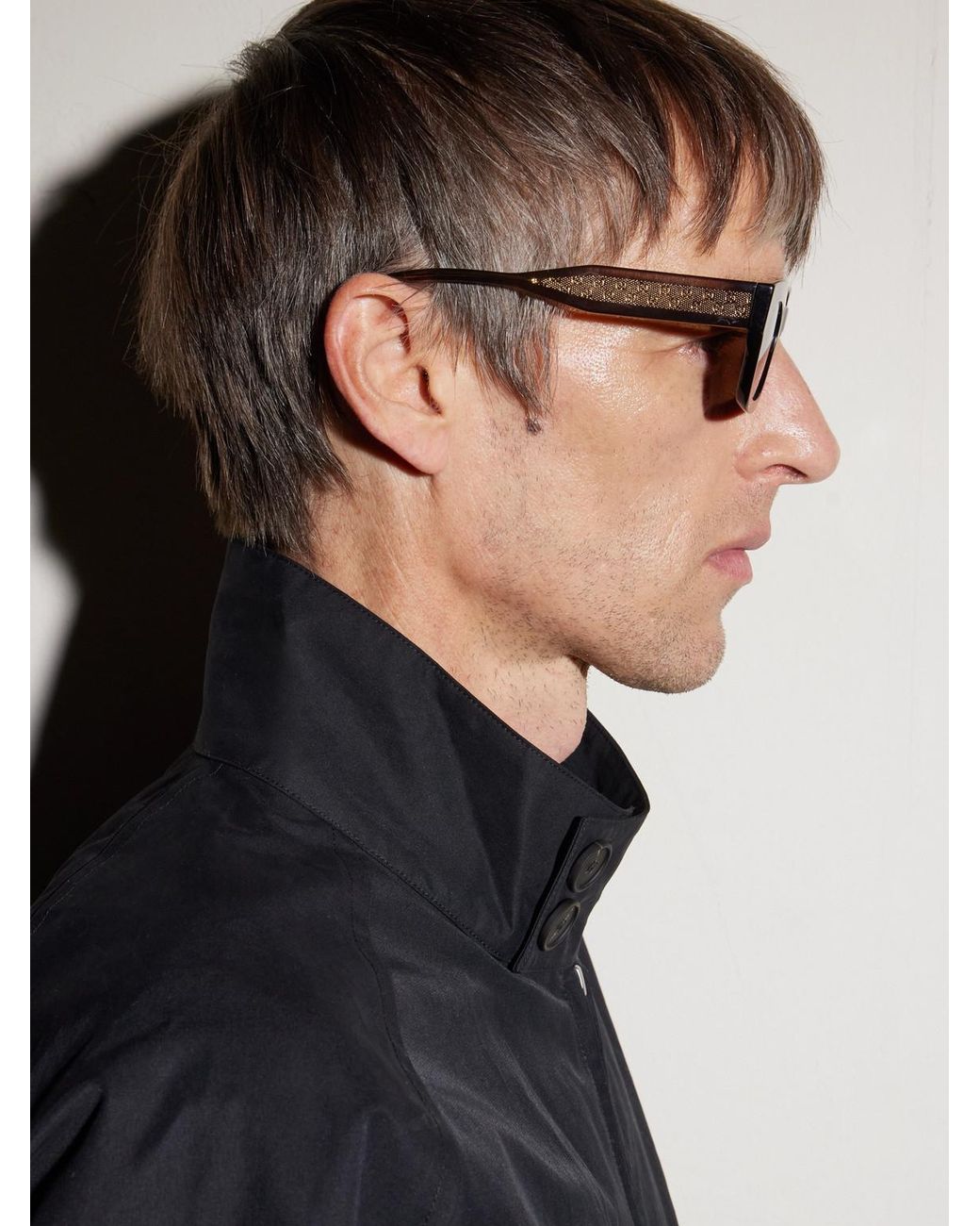 Gucci Multicolor Square-Frame Acetate And-Tone Metal Sunglasses for men