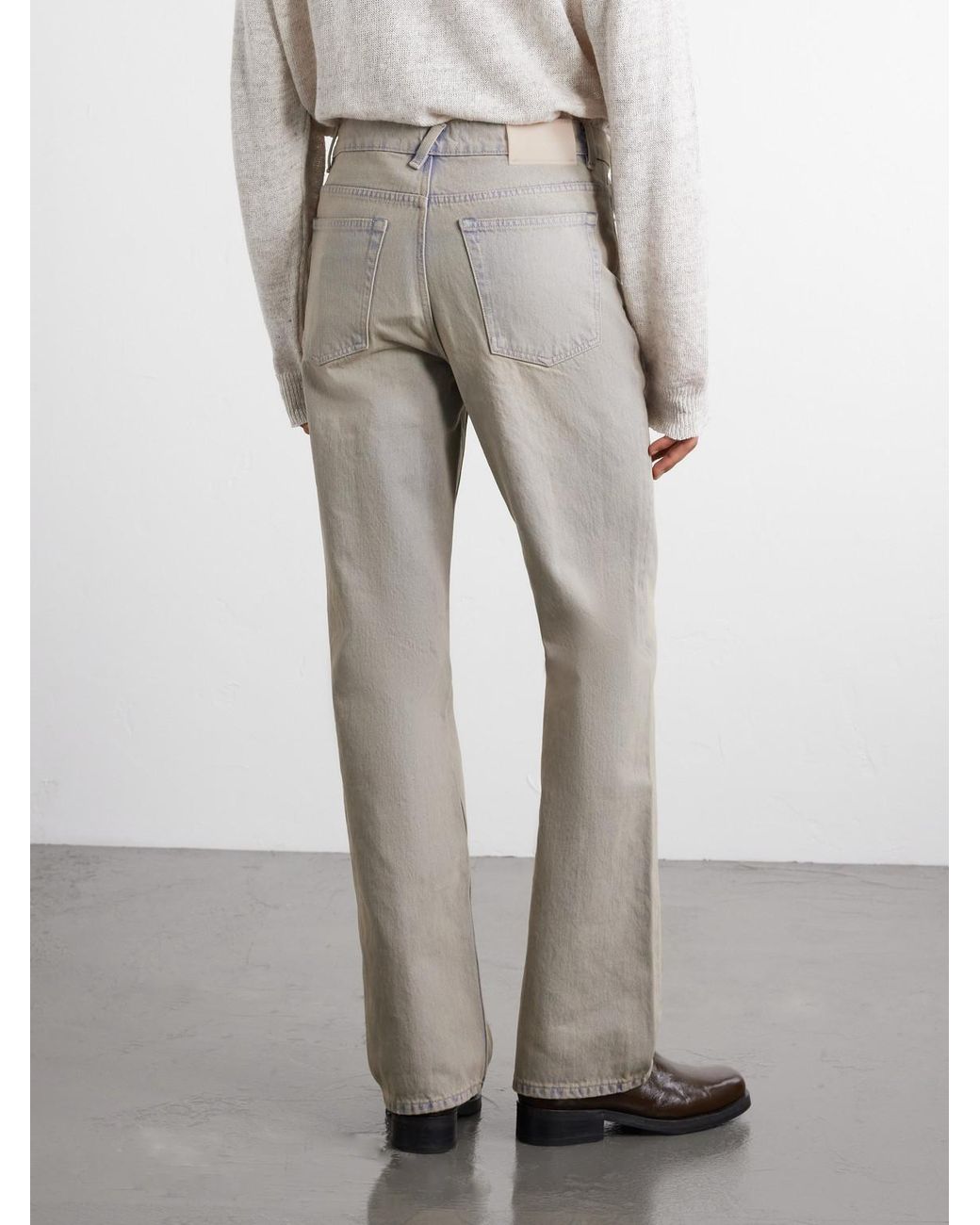 Our Legacy Gray 70S Cut Flared Jeans for men