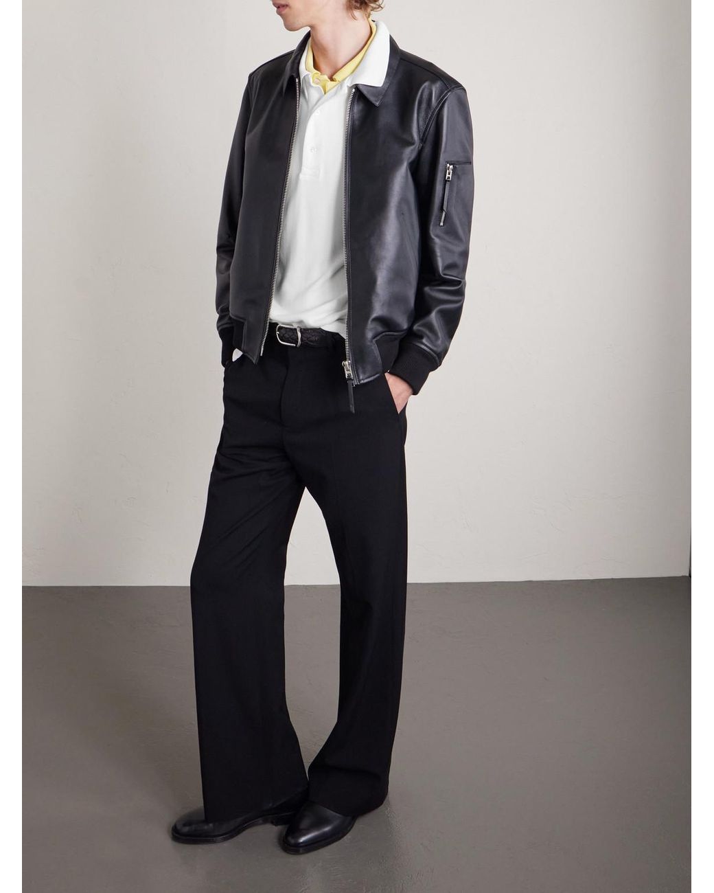 Tom Ford White Slim-Fit Lyocell And Cotton-Blend Piqué Polo Shirt for men