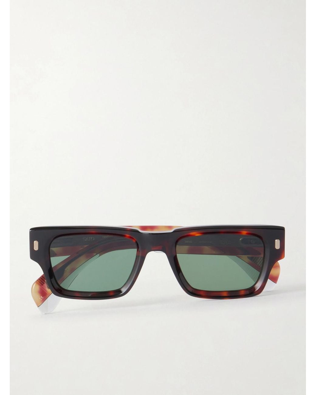 sato Multicolor Sira Square-Frame Acetate Sunglasses for men
