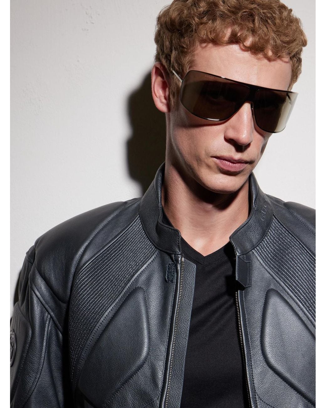 Gucci Natural Aviator-Style-Tone Sunglasses for men