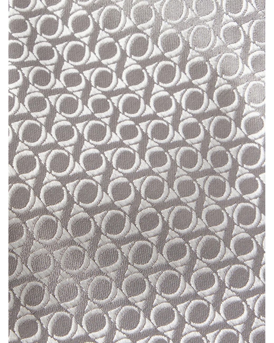 Charvet White 8.5Cm Silk-Jacquard Tie for men