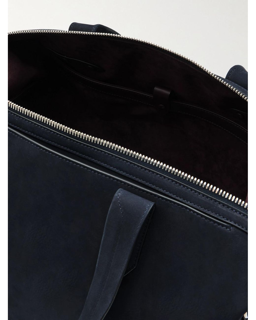 Metier Black Nomad All Day Nubuck Weekend Bag for men