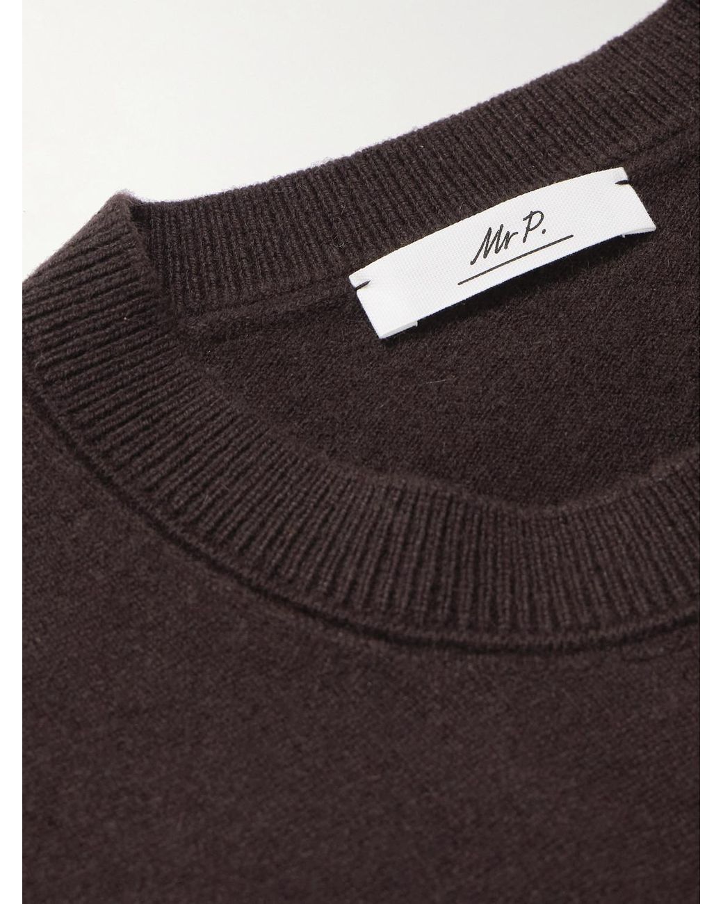 Mr P. Brown Curtis Cashmere Sweater for men