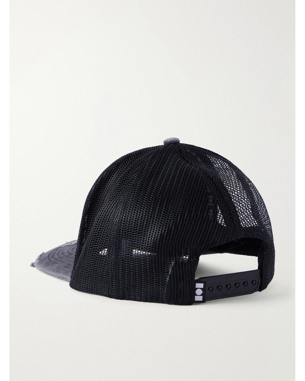 NAHMIAS Blue Wipeout Cotton-Canvas Cap for men