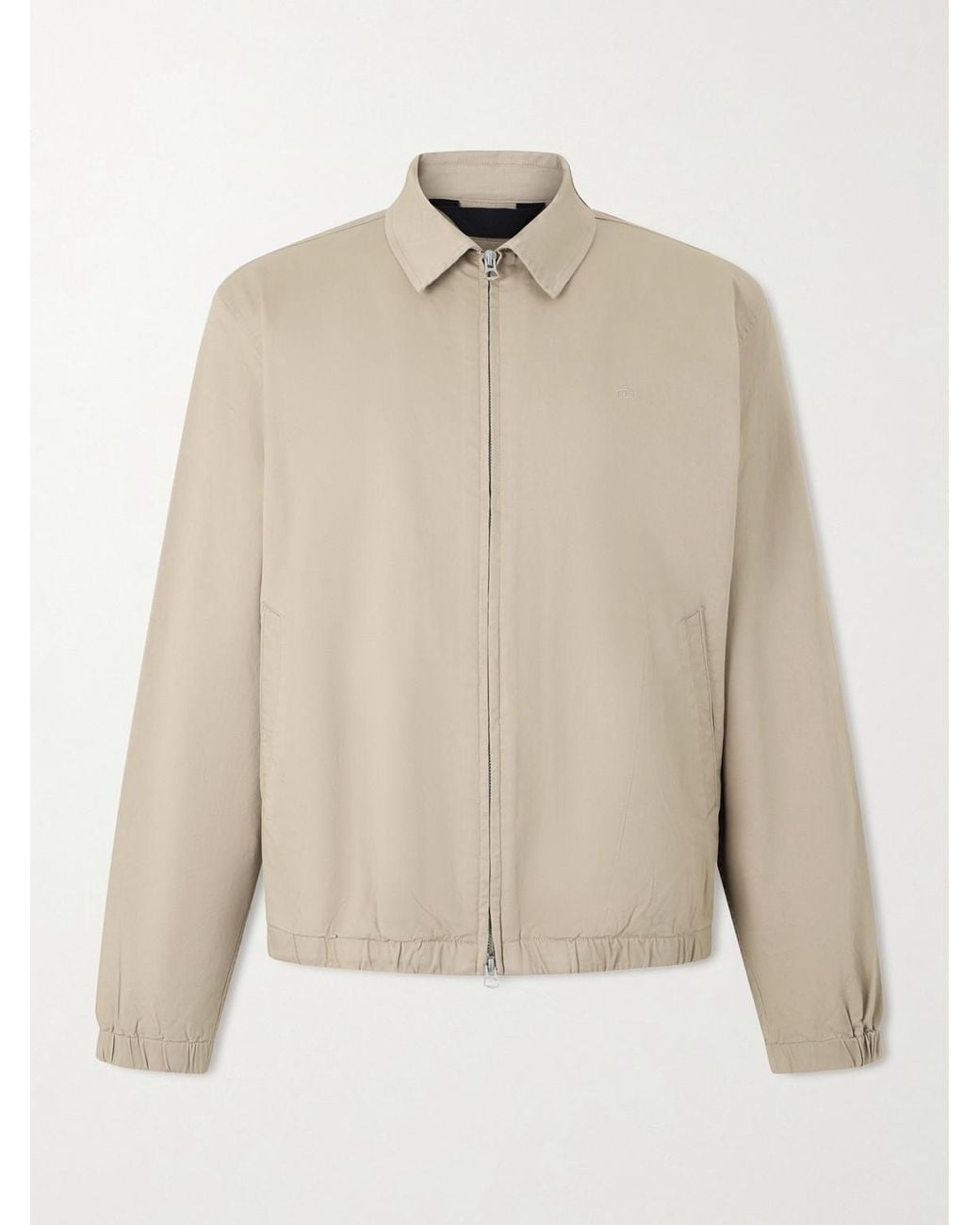 Rag & Bone Natural Harrington Cotton-Blend Jacket for men