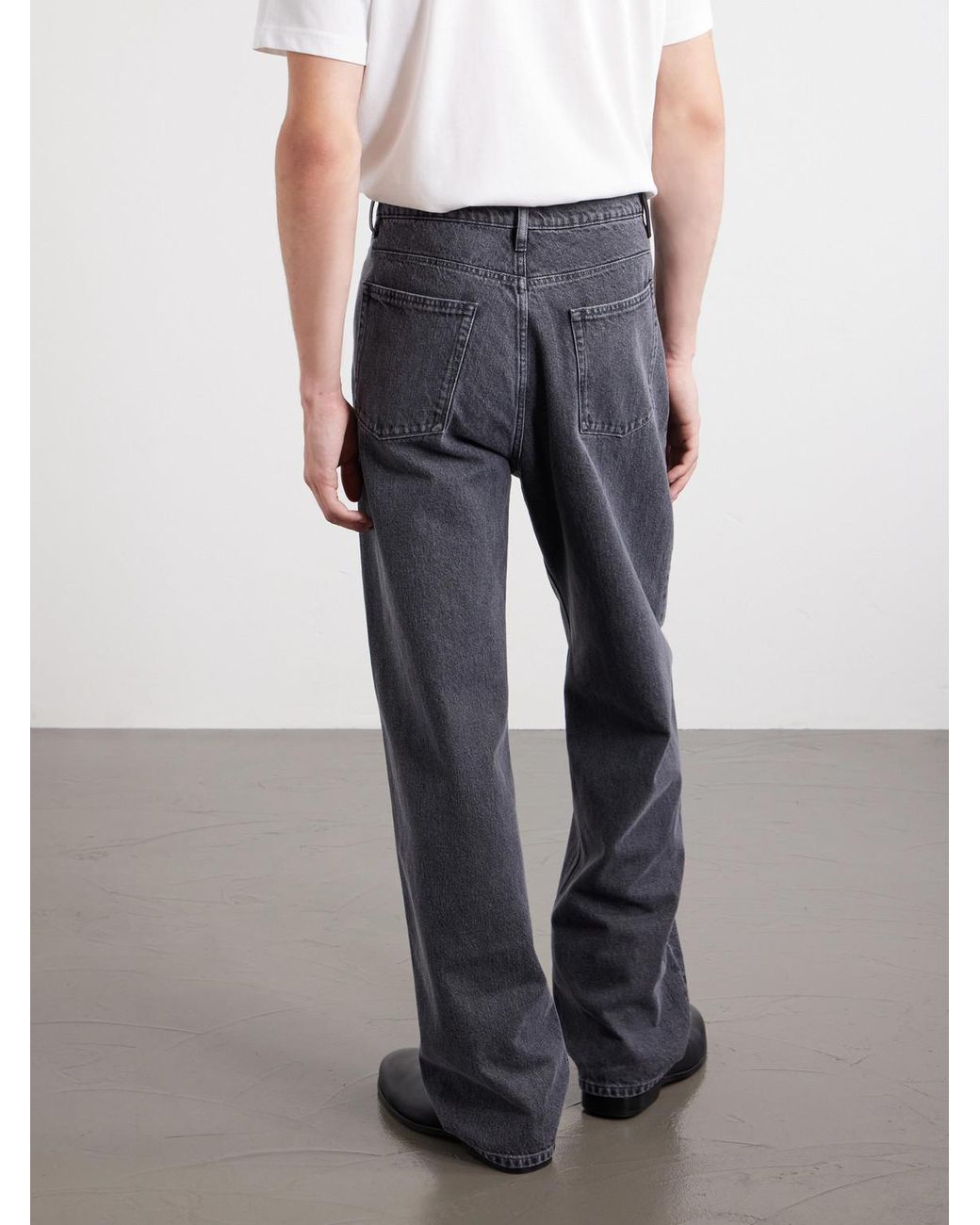 Jil Sander Blue Wide-Leg Jeans for men