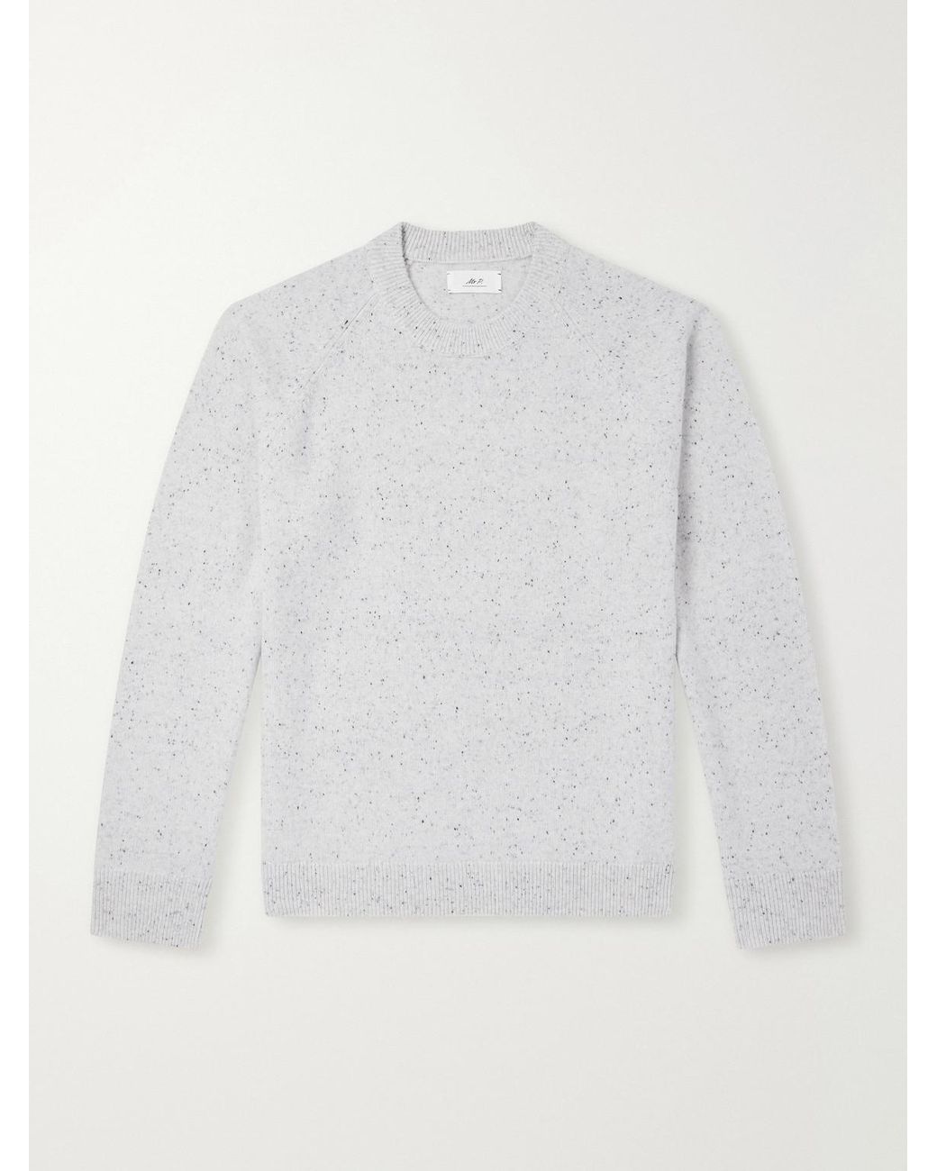 Mr P. White Donagal Cashmere Knitted Sweater for men