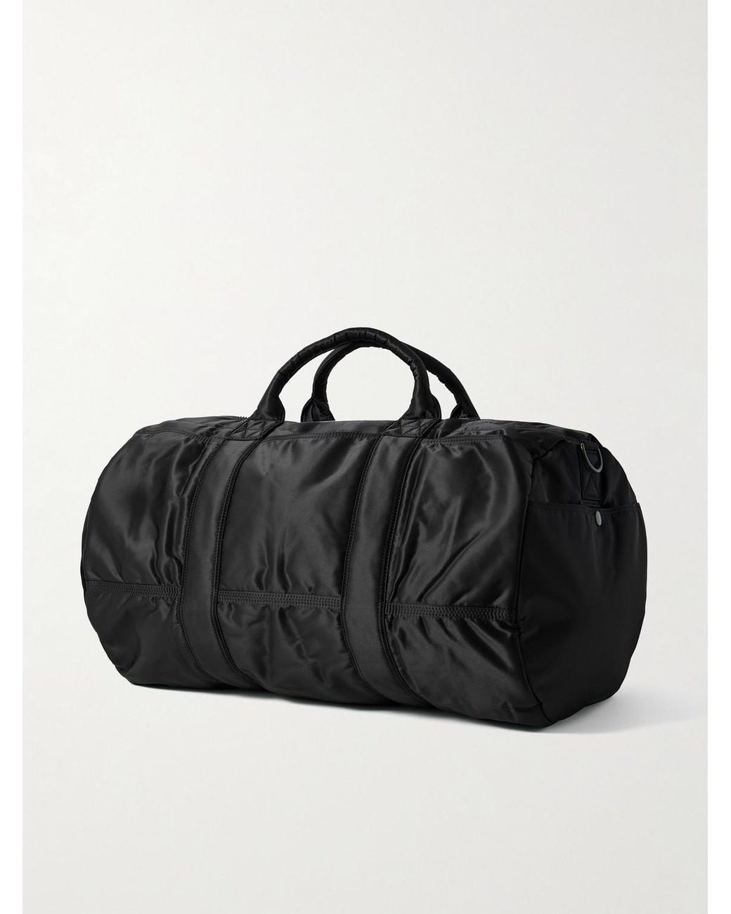 Porter-Yoshida and Co Black Tanker Drum Nylon-twill Weekend Bag for men