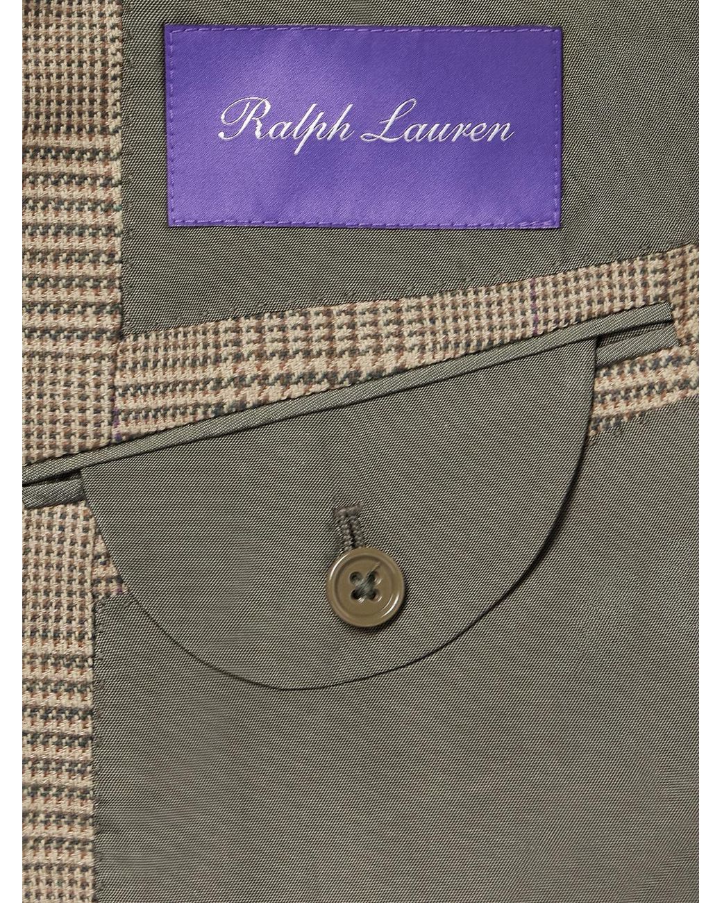 Ralph Lauren Natural Checked Silk for men
