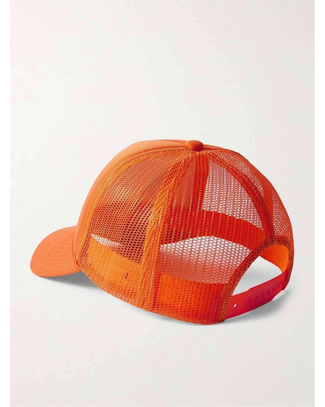 GALLERY DEPT. Orange Logo-print Foam And Mesh Trucker Cap for men