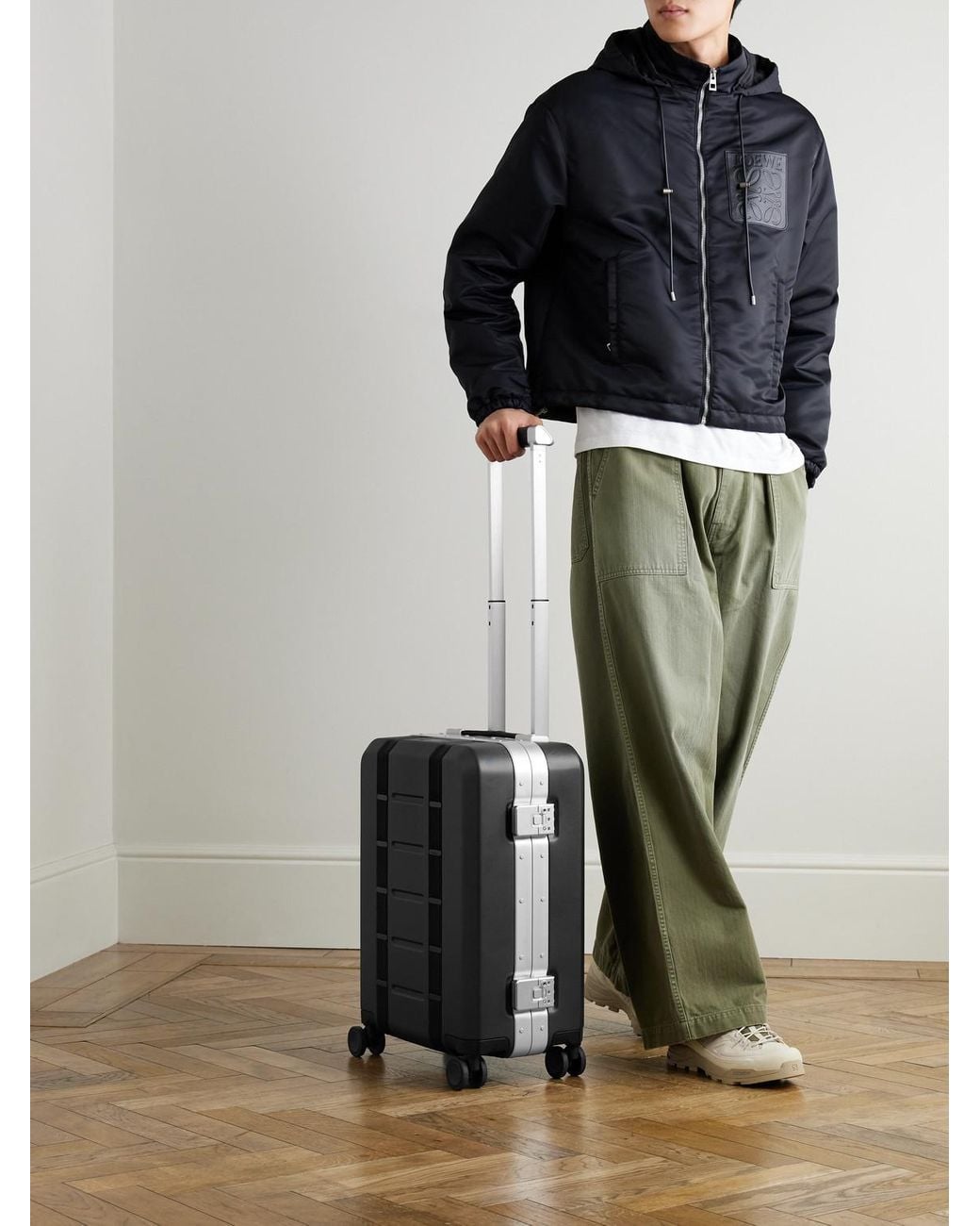 Ramverk Pro Polycarbonate And Aluminium Carry-On Suitcase di Db Journey in Black da Uomo