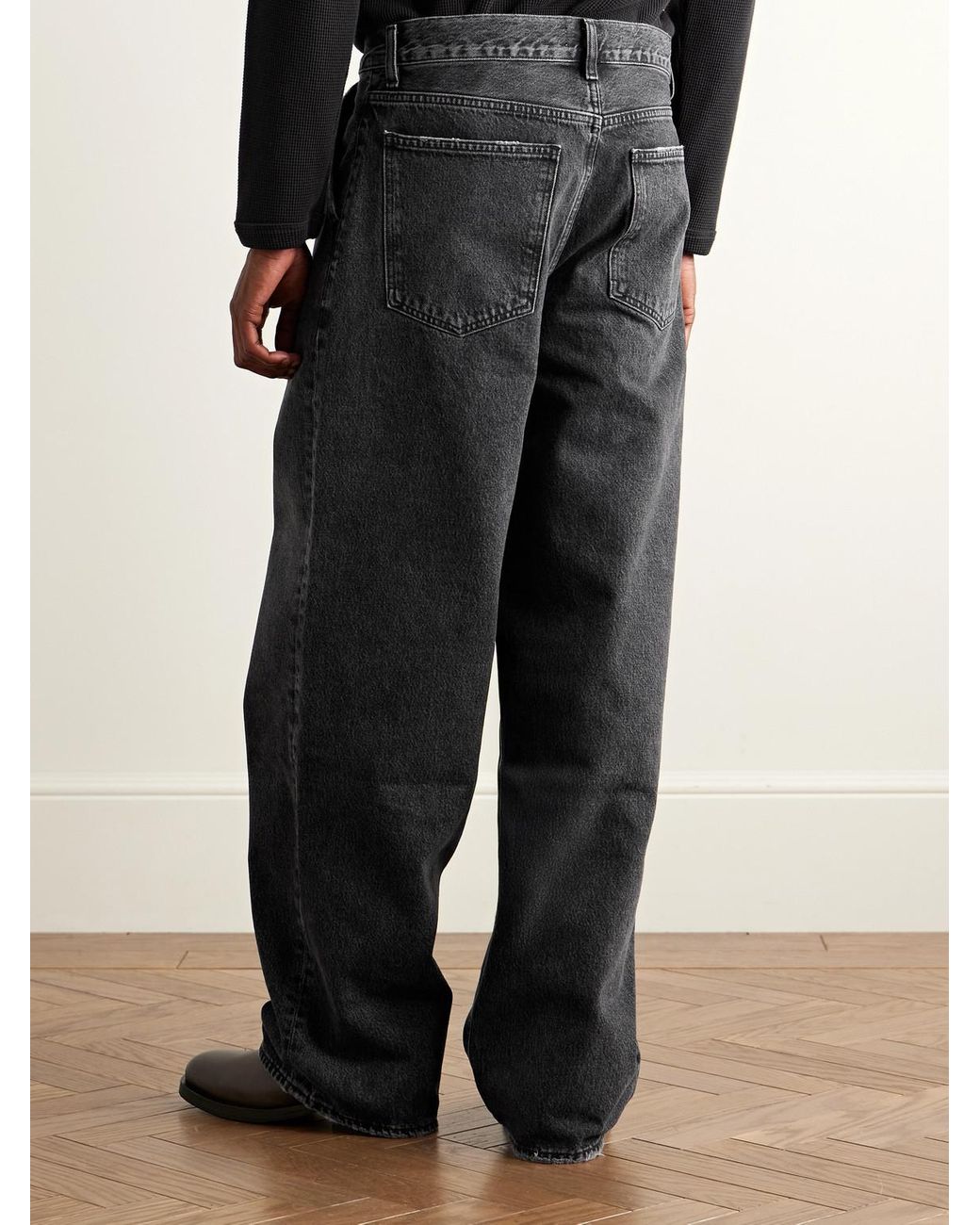 Agolde Gray Benton Wide-leg Jeans for men