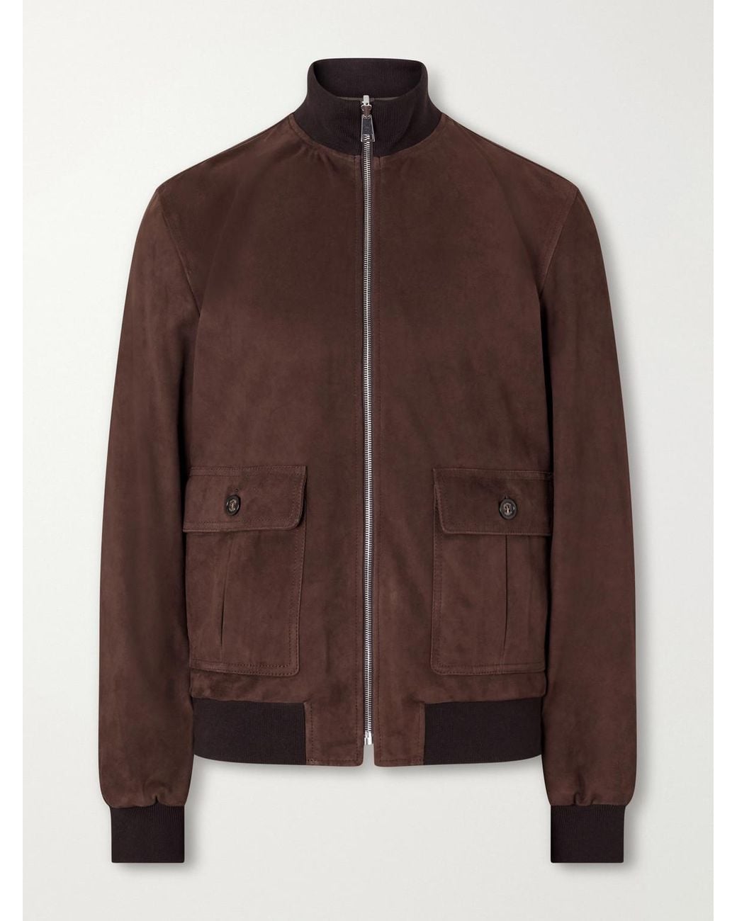 Valstar Brown Reversible Suede Jacket for men