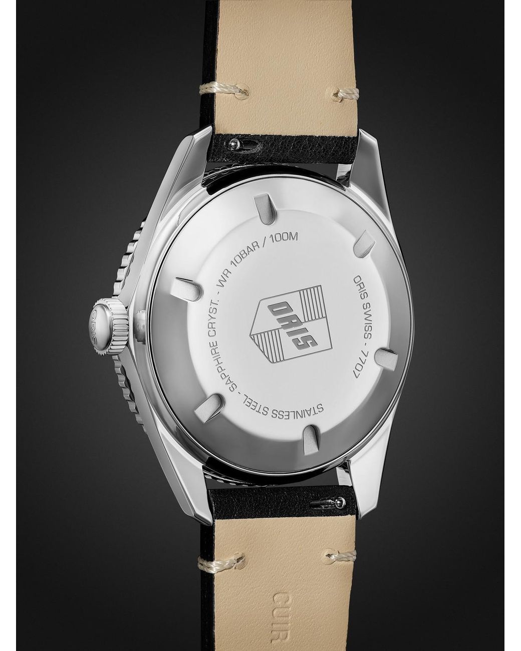 Oris Black Divers Sixty-Five Automatic Stainless Steel Watch, Ref. 01 733 7707 4053-07 5 20 89 for men