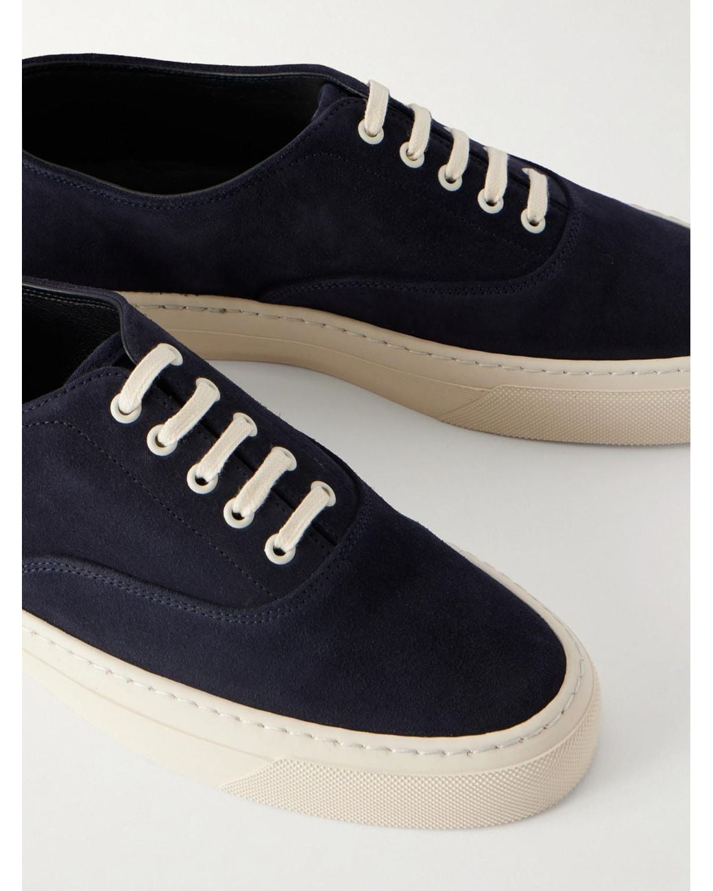 Morjas Blue Deck Suede Sneakers for men