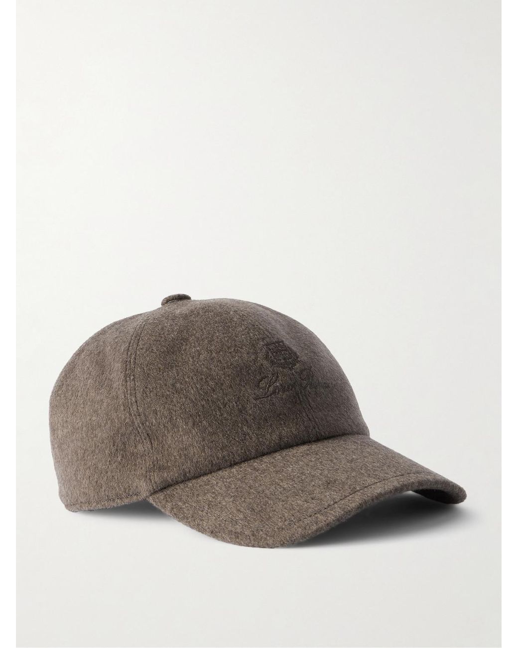 Loro Piana Logo-Embroidered Storm System Cashmere Baseball Cap in