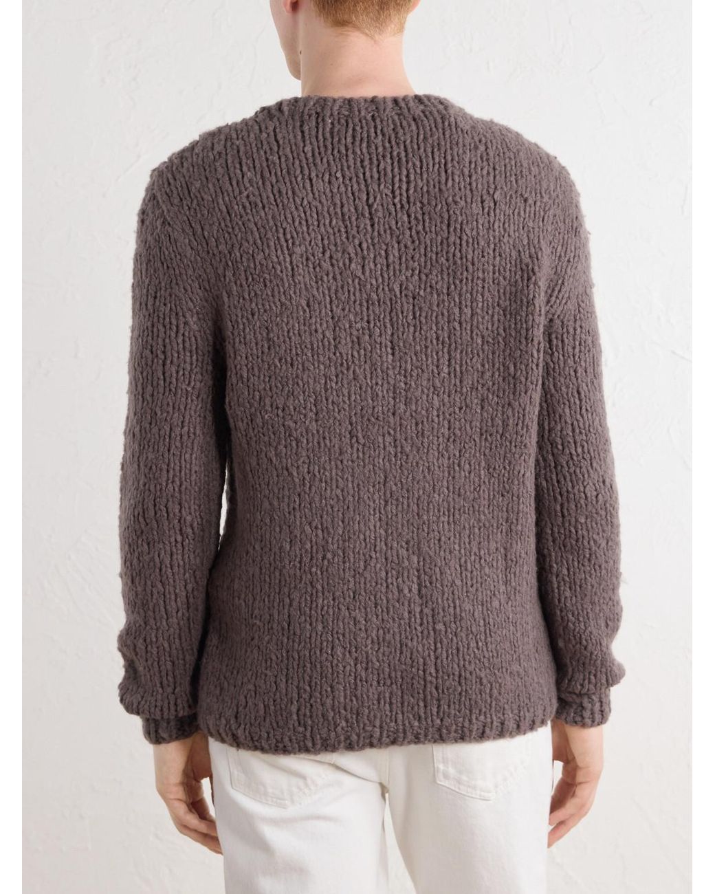 Gabriela Hearst Brown Lawrence Cashmere Sweater for men