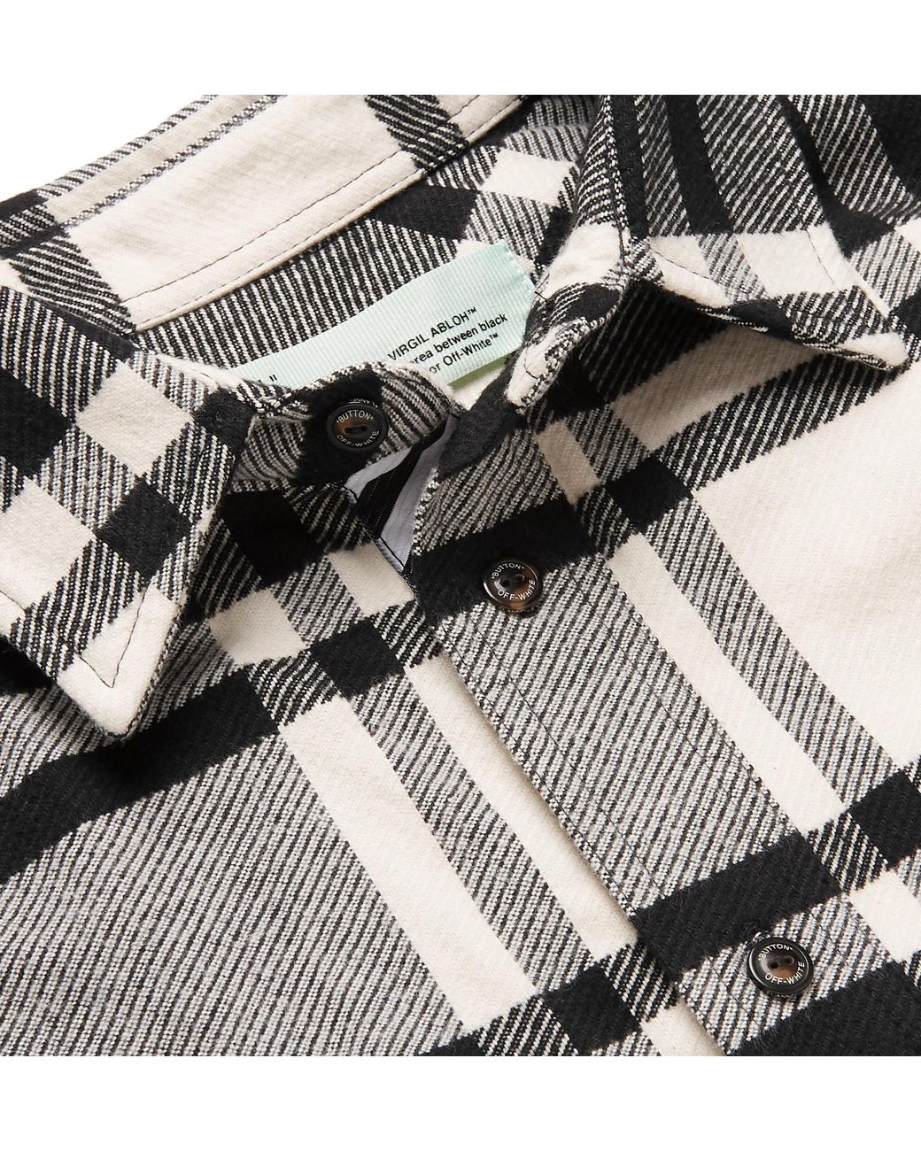 Stencil Flannel Check Shirt - Orange/Black  Checked flannel shirt, White  c, Check shirt