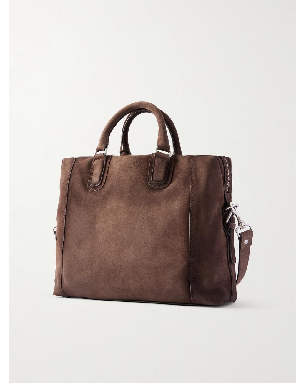 Officine Creative Brown Jules 007 Leather Briefcase for men