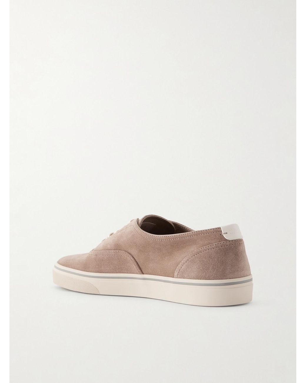 Brunello Cucinelli Brown Suede Sneakers for men