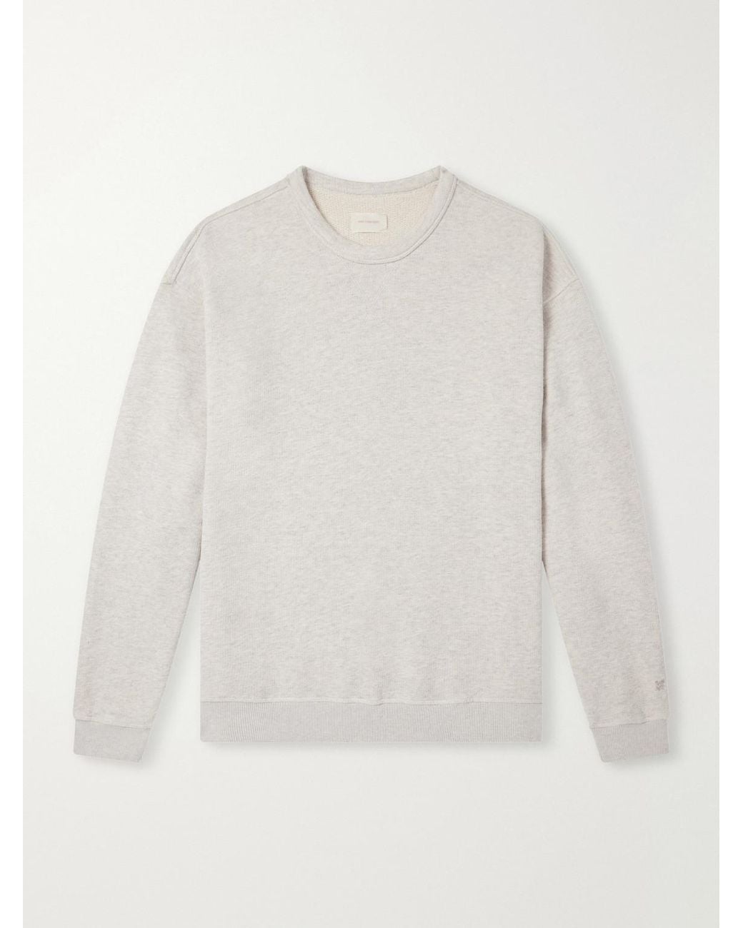 Aimé Leon Dore White Marina Cotton-Jersey Sweatshirt for men