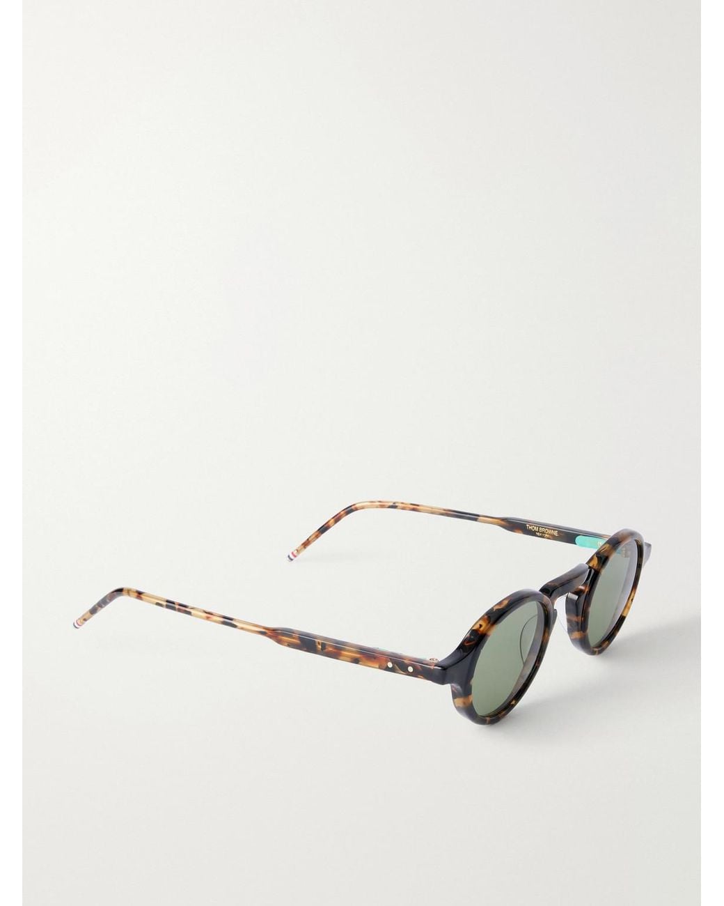 Thom Browne Multicolor Round-Frame Acetate Sunglasses for men
