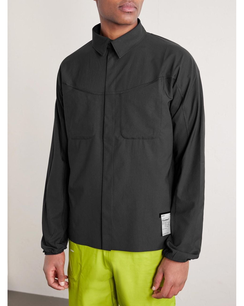 Satisfy Black River Peaceshell Shirt for men