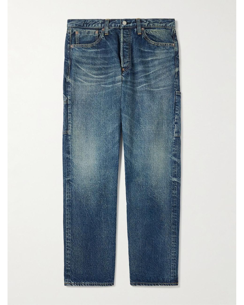 Human Made Future Straight-Leg Selvedge Jeans in Blue for Men
