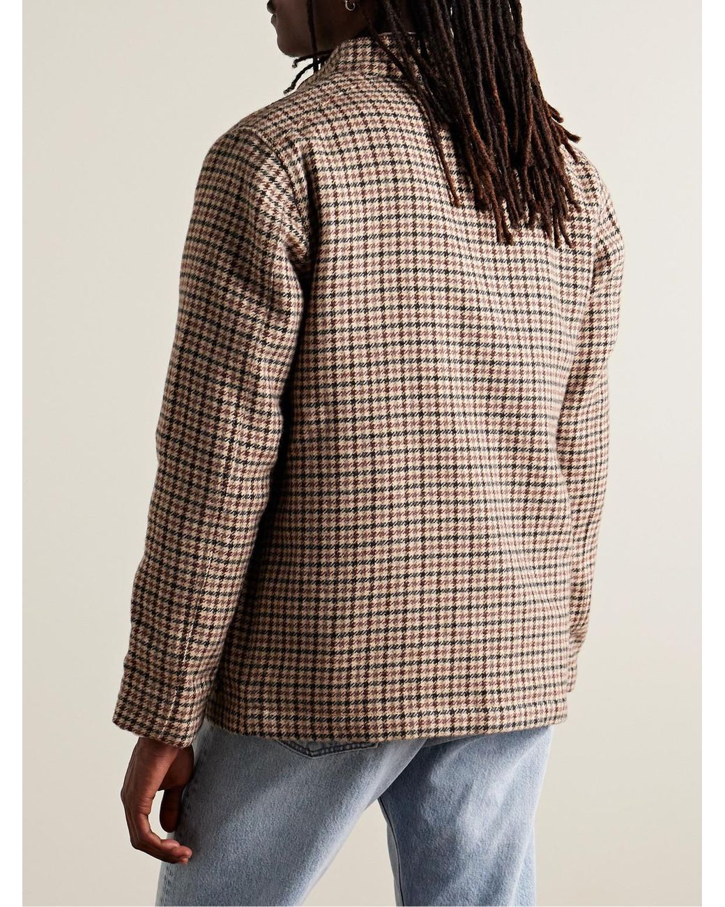 Tweed chore clearance jacket