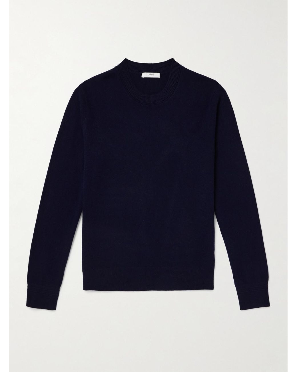 Mr P. Blue Curtis Cashmere Sweater for men