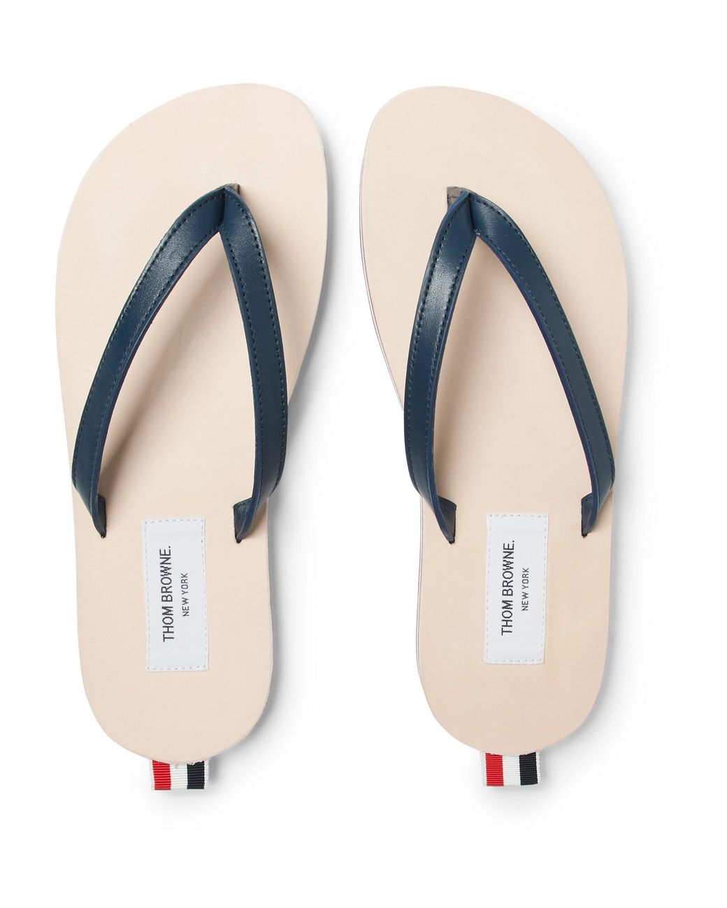 Thom browne online flip flops