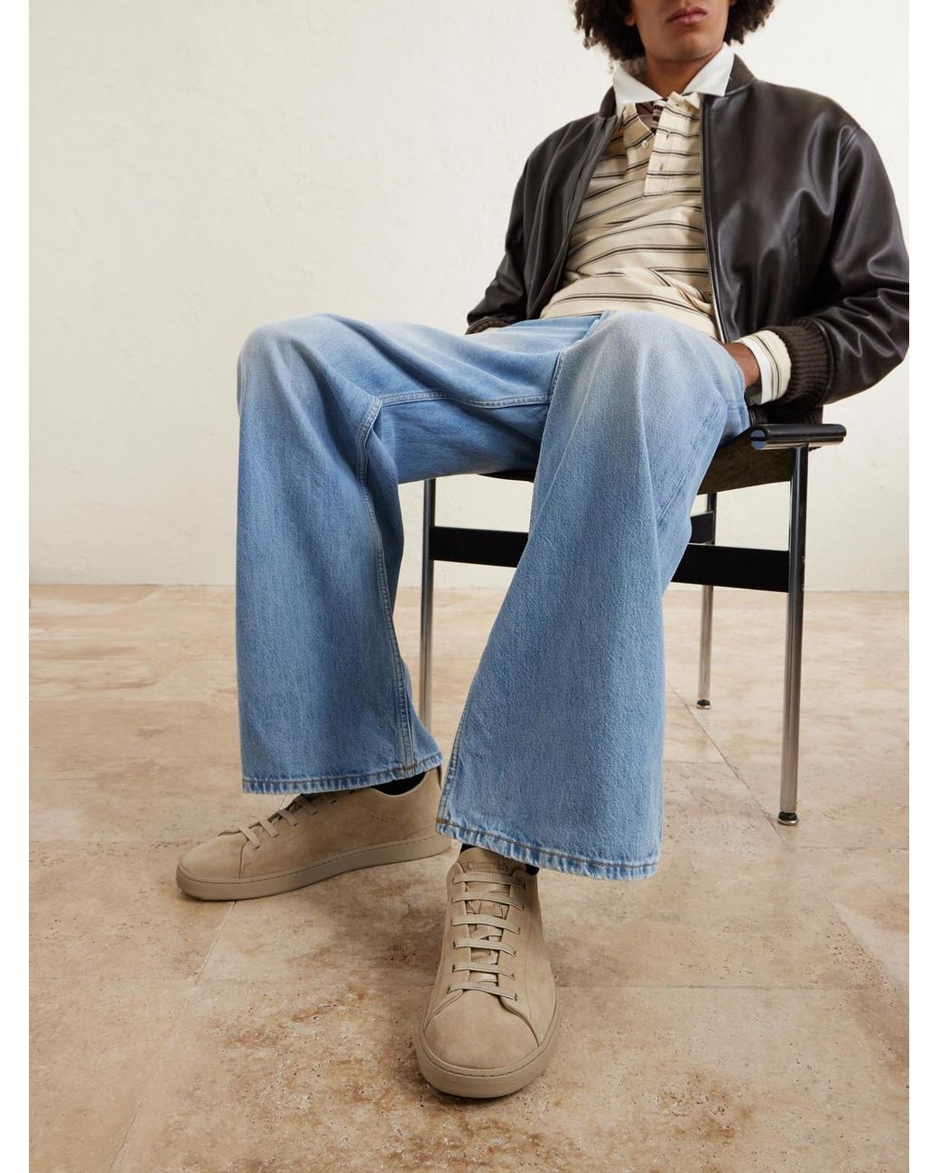 Church's Natural Rochdale Suede Sneakers for men