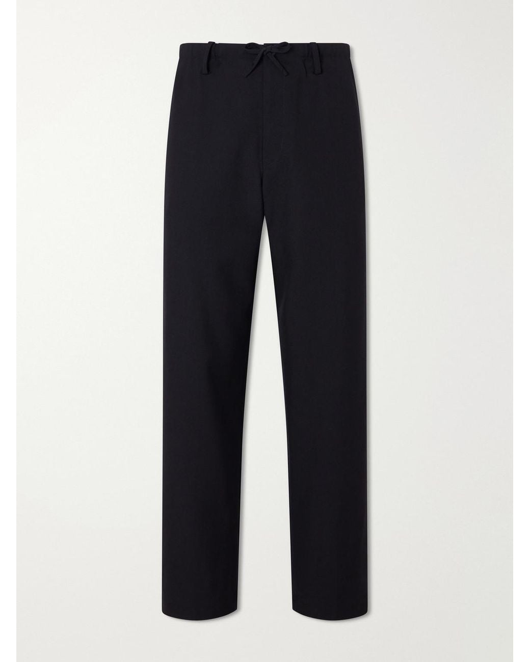 Dries Van Noten Blue Penny Straight-leg Wool Trousers for men