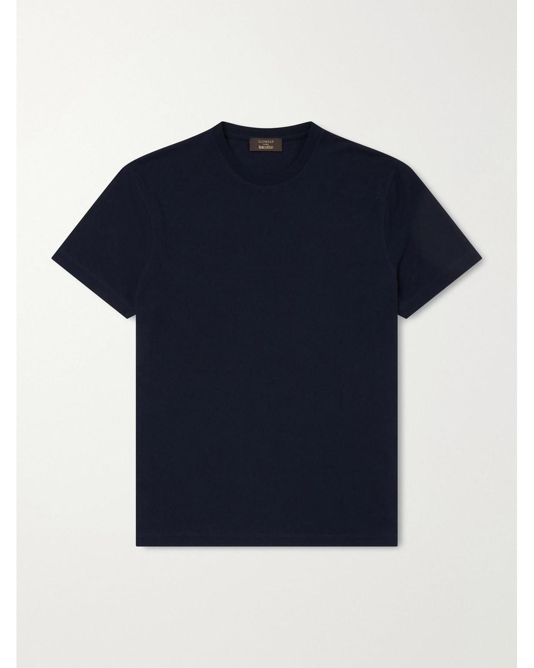 Slowear Blue Zanone Slim-Fit Icecotton Jersey T-Shirt for men