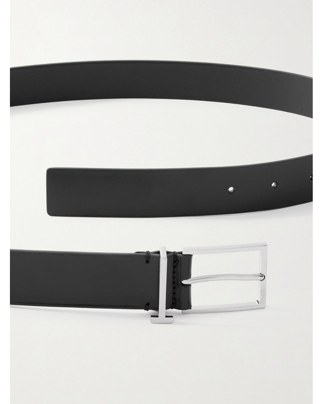 Tom Ford Black 3Cm Leather Belt for men