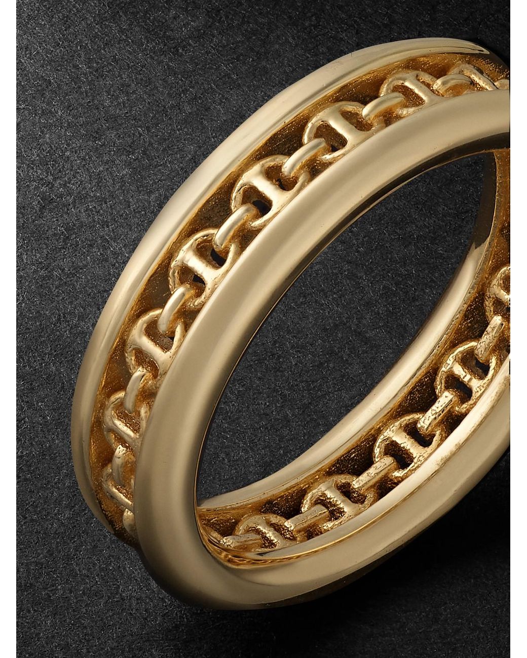 Hoorsenbuhs Black Chassis Ii 18-Karat Ring for men