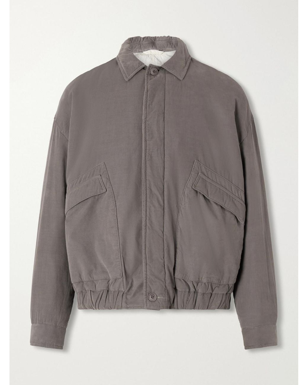Casey Casey Gray Auber Cotton-Corduroy Blouson Jacket for men